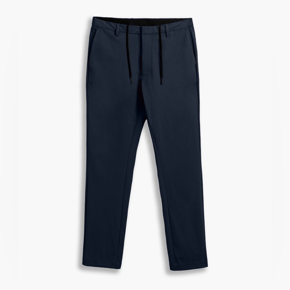 NEW Ministry of Supply Man's Kinetic Tapered Pant Stretch NAVY size 38 Regular